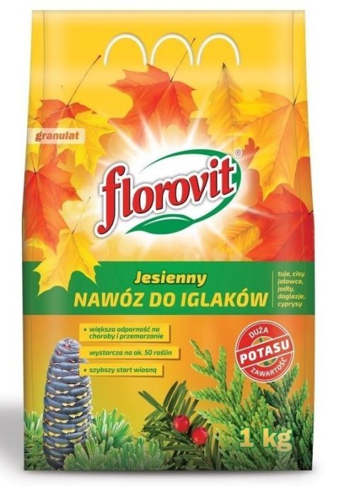 Nawóz Jesienny do Iglaków 3kg Florovit Nawóz Jesienny do Iglaków 3kg Florovit