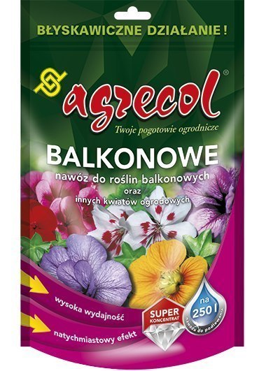 Nawóz Krystaliczny do Roślin Balkonowych 250g Agrecol Nawóz Krystaliczny do Roślin Balkonowych 250g Agrecol