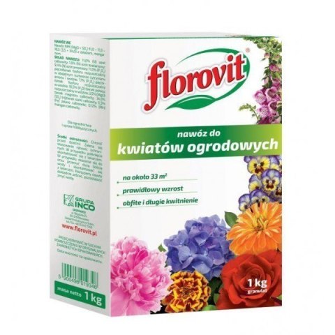 Nawóz do Kwiatów Ogrodowych 1kg Florovit Nawóz do Kwiatów Ogrodowych 1kg Florovit