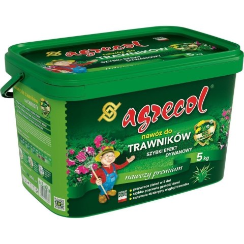 Nawóz do Trawników - Szybki Efekt Dywanowy 5kg Agrecol Nawóz do Trawników - Szybki Efekt Dywanowy 5kg Agrecol