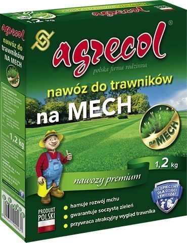 Nawóz do Trawników z Mchem 1,2kg Agrecol Nawóz do Trawników z Mchem 1,2kg Agrecol