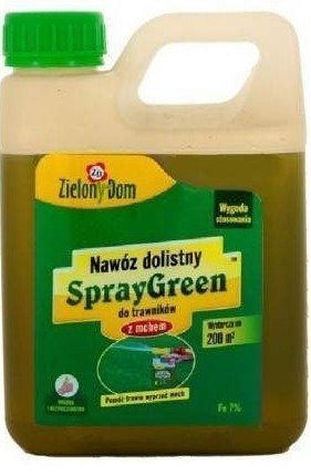 Nawóz SprayGreen do Trawników z Mchem - ZAPAS 950ml Zielony Dom Nawóz SprayGreen do Trawników z Mchem - ZAPAS 950ml Zielony Dom
