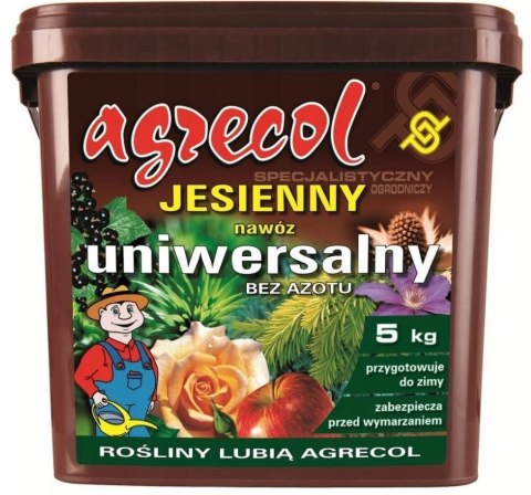 Nawóz Uniwersalny Jesienny Bez Azotu 5kg Agrecol Nawóz Uniwersalny Jesienny Bez Azotu 5kg Agrecol