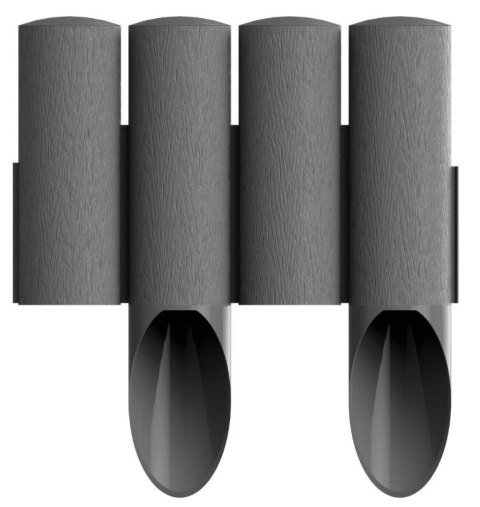 Obrzeże Palisada 25,5cm/2,3m Grafitowa STANDARD (34-044) Cellfast Obrzeże Palisada 25,5cm/2,3m Grafitowa STANDARD (34-044) Cellfast