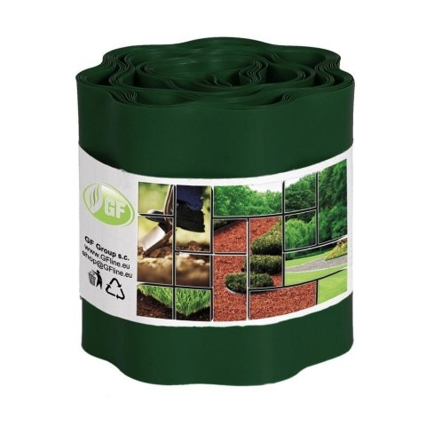 Obrzeże Trawnikowe Faliste 15cm x 9m Ciemna Zieleń GF Garden Obrzeże Trawnikowe Faliste 15cm x 9m Ciemna Zieleń GF Garden