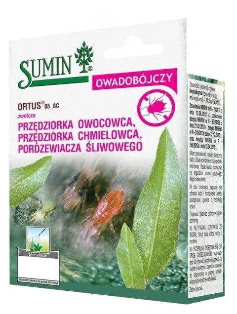 Ortus 05 SC 15ml Środek Owadobójczy na Przędziorka Przędziorek (R) Ortus 05 SC 15ml Środek Owadobójczy na Przędziorka Przędziorek (R)