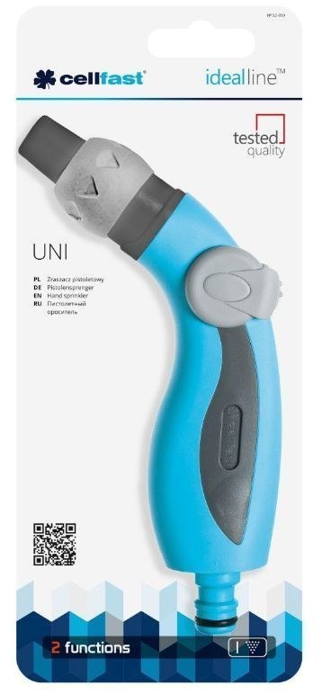 Pistolet Ogrodowy na Wąż Zraszacz Wody UNI (52-050N) Cellfast Pistolet Ogrodowy na Wąż Zraszacz Wody UNI (52-050N) Cellfast