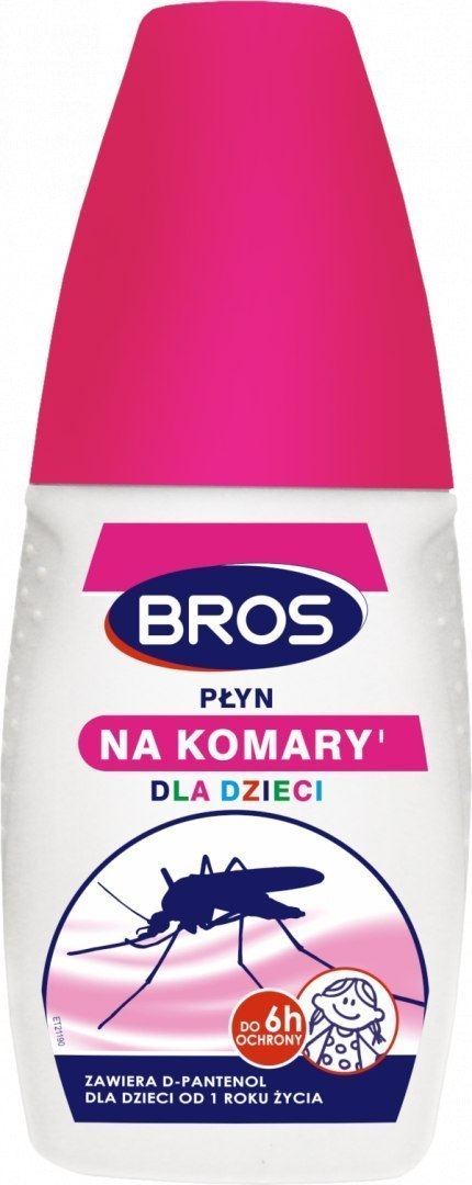 Płyn na Komary dla Dzieci 50ml BROS Płyn na Komary dla Dzieci 50ml BROS
