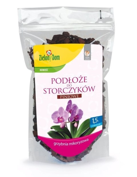 Podłoże dla Storczyków Mikoryza 1,5L Zielony Dom Podłoże dla Storczyków Mikoryza 1,5L Zielony Dom