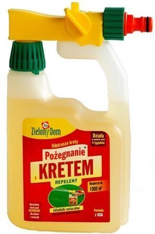Pożegnanie z Kretem - Repelent 950ml Zielony Dom Pożegnanie z Kretem - Repelent 950ml Zielony Dom