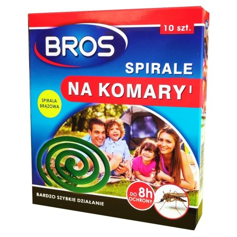 Spirale na Komary i Meszki 10szt BROS Spirale na Komary i Meszki 10szt BROS