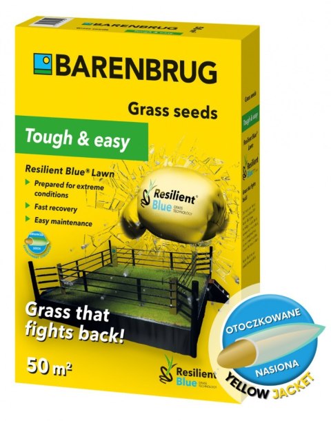 Trawa Na Ekstremalne Warunki Barenbrug Tough & Easy Resilent Blue Otoczkowana 1kg Trawa Na Ekstremalne Warunki Barenbrug Tough & Easy Resilent Blue Otoczkowana 1kg