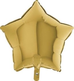 Balon Foliowy - Gwiazda Złota 46 cm Grabo Grabo