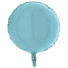 Balon Foliowy - Okrągły Pastelowy Błękit 46 cm Grabo Grabo
