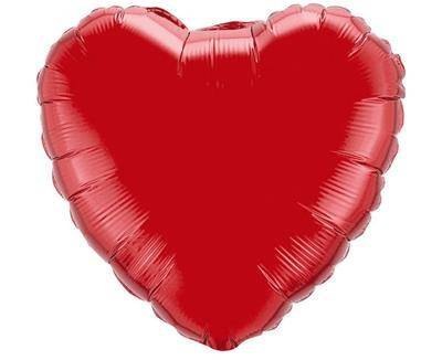 Balon foliowy Serce czerwone, JUMBO 80 cm, Flexmetal Flexmetal Balon foliowy Serce czerwone, JUMBO 80 cm, Flexmetal Flexmetal