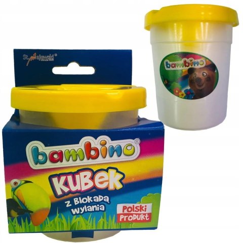 Kubek niekapek z blokadą wylania wody BAMBINO | 3196 Kubek niekapek z blokadą wylania wody BAMBINO | 3196