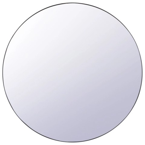 Lustro ścienne czarne okrągłe 55 cm Lustro ścienne czarne okrągłe 55 cm