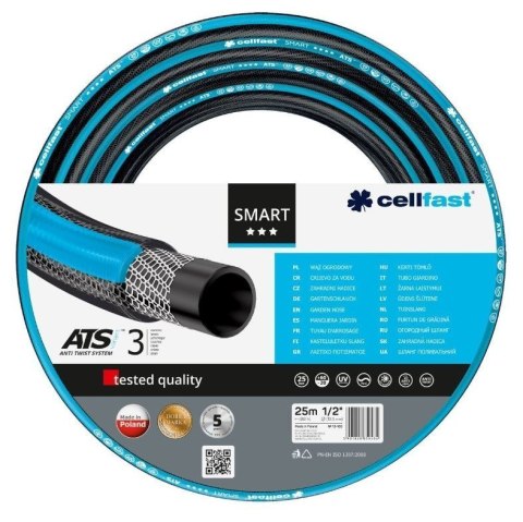 Wąż Ogrodowy SMART 3 ATSV 1" 25mb UV Cellfast Wąż Ogrodowy SMART 3 ATSV 1" 25mb UV Cellfast