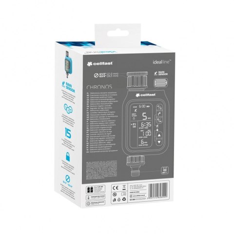 Zegar Sterownik Elektroniczny Chronos Ideal Cellfast Zegar Sterownik Elektroniczny Chronos Ideal Cellfast
