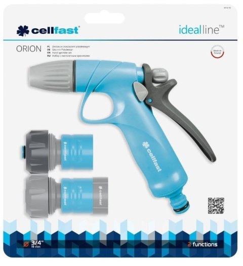 Zestaw ze Zraszaczem Pistoletowym 3/4" (50-720) Cellfast Zestaw ze Zraszaczem Pistoletowym 3/4" (50-720) Cellfast