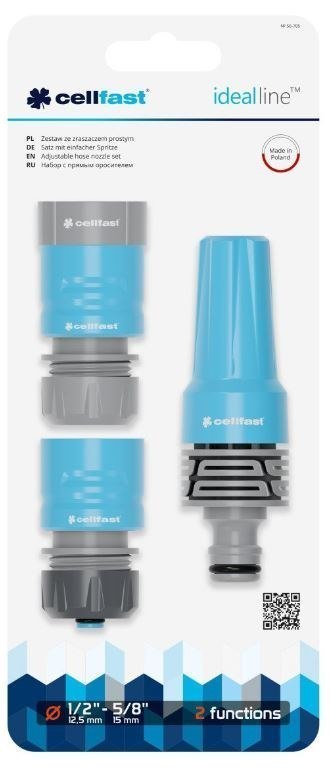 Zestaw ze Zraszaczem Prostym 1/2" (50-705) Cellfast Zestaw ze Zraszaczem Prostym 1/2" (50-705) Cellfast
