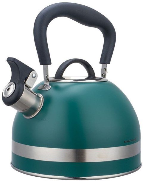 CZAJNIK STALOWY NA GAZ 1.8L MAŁY INDUKCJA KINGHOFF KH-1855 ZIELONY CZAJNIK STALOWY NA GAZ 1.8L MAŁY INDUKCJA KINGHOFF KH-1855 ZIELONY