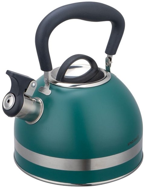 CZAJNIK STALOWY NA GAZ 1.8L MAŁY INDUKCJA KINGHOFF KH-1855 ZIELONY CZAJNIK STALOWY NA GAZ 1.8L MAŁY INDUKCJA KINGHOFF KH-1855 ZIELONY