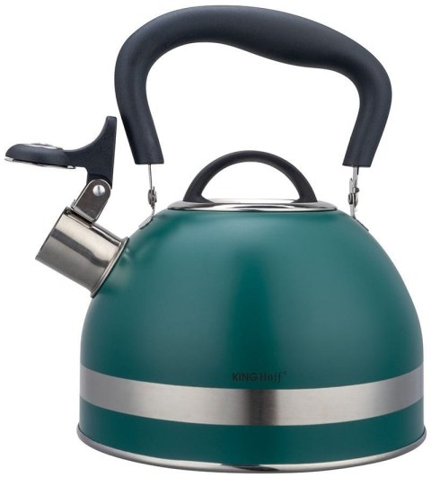 CZAJNIK STALOWY NA GAZ 1.8L MAŁY INDUKCJA KINGHOFF KH-1855 ZIELONY CZAJNIK STALOWY NA GAZ 1.8L MAŁY INDUKCJA KINGHOFF KH-1855 ZIELONY