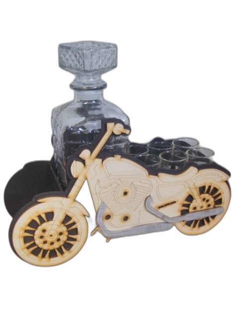 Karafka + 6 kieliszków MOTOR 50 urodziny Karafka + 6 kieliszków MOTOR 50 urodziny