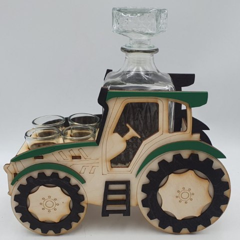 Karafka + 6 kieliszków TRAKTOR 40 urodziny Karafka + 6 kieliszków TRAKTOR 40 urodziny