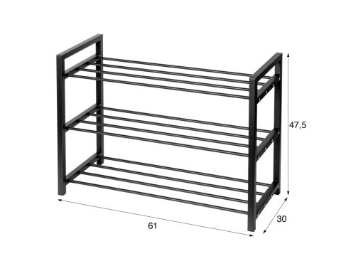 PÓŁKA REGAŁ NA BUTY 61 x 30 x 47,5cm BRUNBESTE BB-3423 PÓŁKA REGAŁ NA BUTY 61 x 30 x 47,5cm BRUNBESTE BB-3423