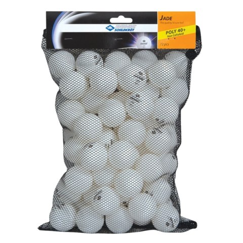 Piłeczki do Tenisa Stołowego Ping Ponga SCHILDKROT Jade Poly 40+ 72 pcs Piłeczki do Tenisa Stołowego Ping Ponga SCHILDKROT Jade Poly 40+ 72 pcs