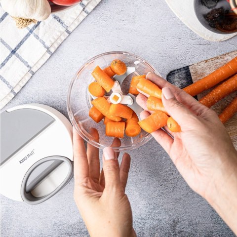 ROZDRABNIACZ SIEKACZ KUCHENNY SZNURKOWY 400ML KINGHOFF KH-1881 ROZDRABNIACZ SIEKACZ KUCHENNY SZNURKOWY 400ML KINGHOFF KH-1881