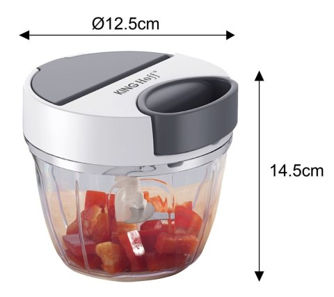 ROZDRABNIACZ SIEKACZ KUCHENNY SZNURKOWY 900ML KINGHOFF KH-1882 ROZDRABNIACZ SIEKACZ KUCHENNY SZNURKOWY 900ML KINGHOFF KH-1882