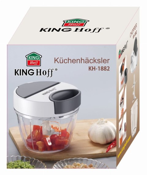 ROZDRABNIACZ SIEKACZ KUCHENNY SZNURKOWY 900ML KINGHOFF KH-1882 ROZDRABNIACZ SIEKACZ KUCHENNY SZNURKOWY 900ML KINGHOFF KH-1882