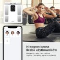 WAGA ŁAZIENKOWA Z POMIAREM TKANKI TŁUSZCZOWEJ I SKŁADU CIAŁA, SMART, BT, KLAUSBERG KB-7857 BIAŁA