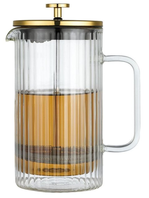 ZAPARZACZ DO KAWY HERBATY SZKLANY 1000ML FRENCH PRESS KLAUSBERG KB-7761 ZŁOTY ZAPARZACZ DO KAWY HERBATY SZKLANY 1000ML FRENCH PRESS KLAUSBERG KB-7761 ZŁOTY