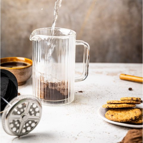 ZAPARZACZ DO KAWY HERBATY SZKLANY 1000ML FRENCH PRESS KLAUSBERG KB-7761 ZŁOTY ZAPARZACZ DO KAWY HERBATY SZKLANY 1000ML FRENCH PRESS KLAUSBERG KB-7761 ZŁOTY