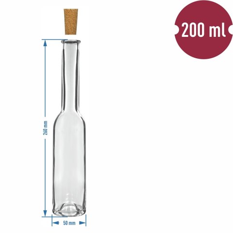 Butelka 200ml na nalewkę 6szt. Butelka 200ml na nalewkę 6szt.