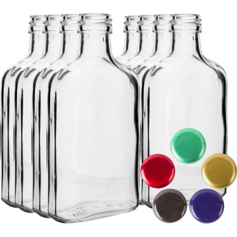 Butelka szklana 8szt. PIERSIÓWKA 100ml Butelka szklana 8szt. PIERSIÓWKA 100ml