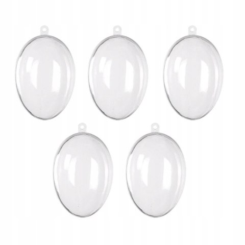 Jajko plastikowe składane 7,5cm - 5 kompletów | EGA-16123 Jajko plastikowe składane 7,5cm - 5 kompletów | EGA-16123