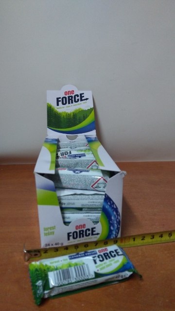 Kostka do wc zapas ONE FORCE 30szt. LEŚNA Kostka do wc zapas ONE FORCE 30szt. LEŚNA