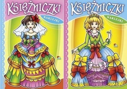Książeczka KSIĘŻNICZKI + NAKLEJKI Książeczka KSIĘŻNICZKI + NAKLEJKI