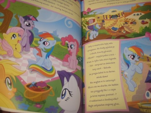 Książeczka MY LITTLE PONY SKARB + orginalna figurka Książeczka MY LITTLE PONY SKARB + orginalna figurka