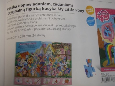 Książeczka MY LITTLE PONY SKARB + orginalna figurka Książeczka MY LITTLE PONY SKARB + orginalna figurka