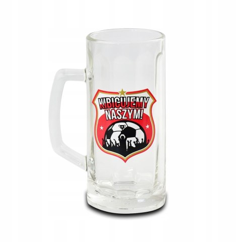 Kufel 500ml KIBICUJEMY NASZYM Kufel 500ml KIBICUJEMY NASZYM
