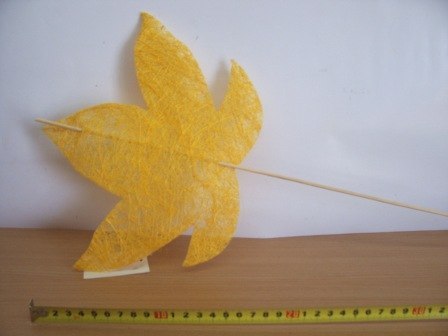 Motyl / liść z sizalu Motyl / liść z sizalu