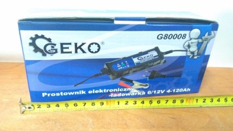 Prostownik elektroniczny-ładowarka 6/12V 4-12Ah G80008 Prostownik elektroniczny-ładowarka 6/12V 4-12Ah G80008
