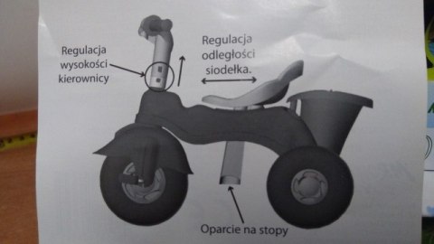 Rowerek trójkołowy W-49 Rowerek trójkołowy W-49