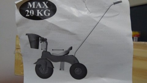 Rowerek trójkołowy W-49 Rowerek trójkołowy W-49